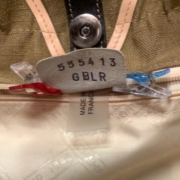 LONGCHAMP Canvas Hobo handbag possible shoulder bag EUC - Picture 12 of 13